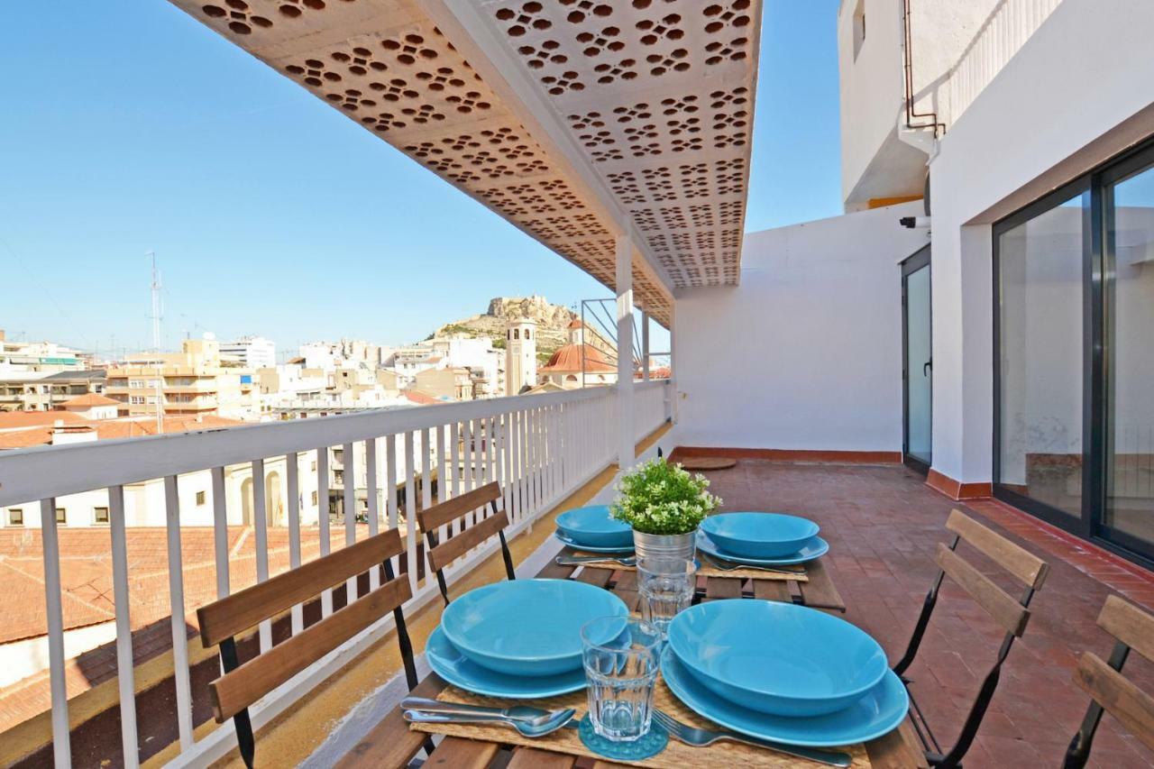 Atico Colon 21 Apartman Alicante Kültér fotó